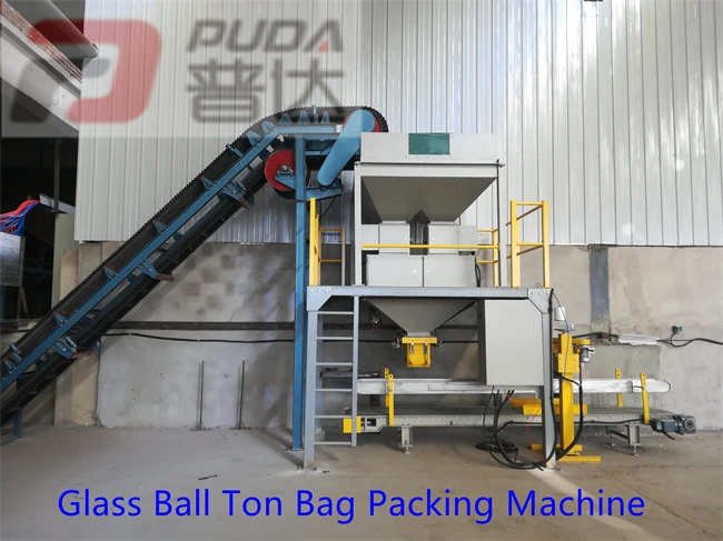 Glass ball ton bag packing machine (2)