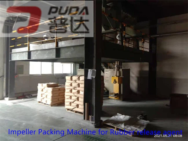 Impeller packing machine for rubber release agent 10 Impeller packing machine for rubber release agent 10